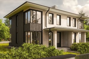 Проекты дуплексов для узких участков — нормы, планировки, цены 2026-фото-1