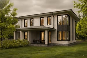 Дуплекс с эксплуатируемой кровлей для узкого участка от БЛОК44