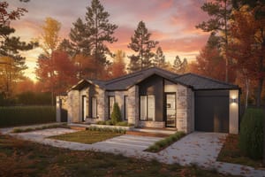 Проект одноэтажного дуплекса